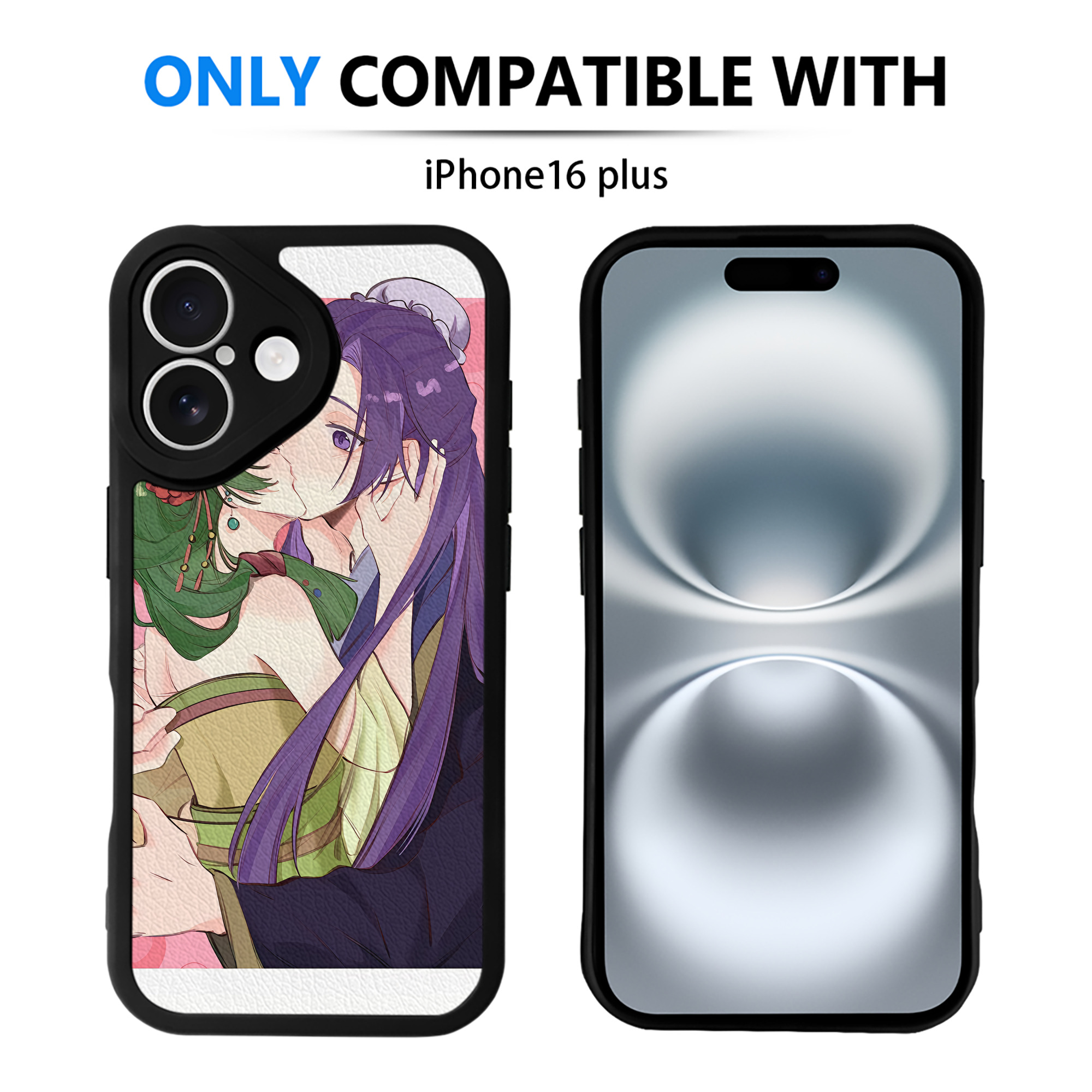 薬屋のひとりごと The Apothecary Diaries 【iPhone 16シリーズ対応】シリコンスマホケース（レザー調） 材質：シリコン